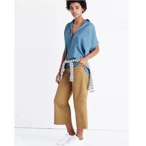 Madewell Central Shirt in Bright Indigo